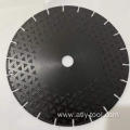 Diamond saw blade for cutting cast iron metal